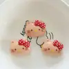 Outono e Inverno Estampa de Leopardo Maillard Gato Acessórios de Resina Joias Doce Cool Laço DIY Acessórios de Cabelo Acessórios de Grampo de Cabelo Atacado