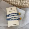 2 Peças de Prendedor de Cabelo Xadrez Colorido com Strass para Franja Grampo de Cabelo Lateral Acessórios de Cabelo Coração de Menina Novos Acessórios de Cabelo