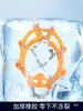 Crampons Antiderrapantes Coberturas de Sapato Espinhos para Escalada na Neve Corrente de 8 Dentes Aço Manganês Equipamento Simples para Exterior Garras de Gelo e Neve