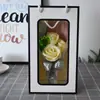 Flor de jabón de rosa individual regalo creativo celebración del Día de San Valentín caja portátil regalo ramo mini de simulación
