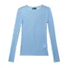 Ropa de Mujer al por Mayor en Amazon Top de Punto Calado Transparente Estilo Europeo y Americano Nueva Moda 2026 Diseño Elegante