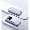 Power Bank Portátil de Gran Capacidad 20000 mAh 22.5W con Cable Integrado Carga Súper Rápida Suministro de Energía Móvil Portátil Logo