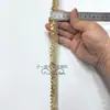 Encaje de lentejuelas de 0.3 con hilo dorado y plateado estilo Chanel, moderno y a la moda, para vestidos, tocados, zapatos, sombreros y accesorios de ropa DIY