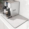 Tapete de Café de Lama Diatomácea de Cor Sólida Transfronteiriço Absorvente Padrão Mármore Leting Tapete Amazon Daifa Mesa de Jantar Tapete Isolante de Calor