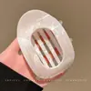Elegante Pinza para el Cabello para Mujer, Pinza Retorcida de Alta Gama para la Parte Posterior de la Cabeza, Pasador Floral, Accesorio para el Cabello, Pinza de Pato, Pasador