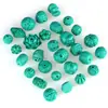 Turquesa Mineral Imitación Meiling Pixiu Cuentas Hebilla de Dragón Pulsera de Cuentas de Dragón Accesorios Culturales Vajra Estrella Luna Bodhi Accesorios