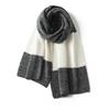 Bufanda de Cachemira de 24 Puntos para Mujer 100% Cachemira Chal Grande Cálido Versátil Cuello Tejido a Mano Tejido Otoño e Invierno Nuevo Estilo