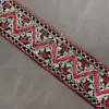 Borde de Encaje Estilo Étnico Multicolor 5CM Cuerda Bordada con Hilo Dorado Lentejuelas Tira Accesorios para Ropa Hanfu DIY En Stock