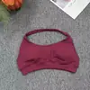 En Stock Dfyne Mismo Estilo Conjunto de Yoga de Alta Elasticidad para Mujer, Conjunto de Sujetador Halter y Shorts, Conjunto Deportivo Sin Costuras para Mujer