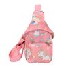 Comércio exterior nova saco infantil cartoon impressão saco peito das crianças bonito pequeno dinossauro mensageiro saco moda bebê acessórios saco
