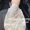 Pantalones Florales Yamamoto de Seda de Hielo para Mujer Verano Delgados 2025 Nuevos de Cintura Alta Fluidos Sueltos de Pierna Ancha Pantalones Casuales Deportivos