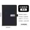 Cuaderno A5 de Piel de Cordero Logo Personalizado Negocios B5 Libro de Actas de Reuniones Corporativas Bloc de Notas Sencillo para Oficina Venta al por Mayor