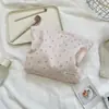 5641 Bolsa de Maquiagem Floral Coreana Grande Capacidade Bolsa de Cosméticos Organizador de Produtos para Cuidados com a Pele de Viagem Armazenamento de Batom