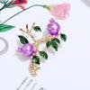 Broche Creativo Mori Fantasía Animal y Planta para Mujer Coreano Simple Elegante Pin Corsage Abrigo Accesorios de Moda