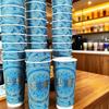 Tazas Personalizadas para Té de Leche, Vasos de Papel Desechables Espesos de Doble Capa, Vasos Huecos Adecuados para Té de Leche Caliente y Frío, Vasos de Café de Guangxi Nanning