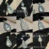 Colgante de Calabaza con Incrustaciones de Calcedonia Blanco Hielo Chapado en Plata al por Mayor, Nuevo Estilo Chino Ágata Fortuna y Prosperidad Colgante de Collar de Jade Joyería