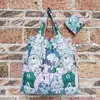 Bolsa de Compras de Supermercado Mediana en Stock, Bolsa de Compras Ecológica Plegable Ligera, Bolsa de Almacenamiento Portátil Tela Oxford 210D