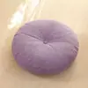 Almofada de chão de linho, estilo japonês, removível e lavável, espessa, para uso doméstico, adequada para bancos e tatames, uma almofada confortável para relaxar
