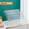 Suporte de Exibição de Acrílico Transparente de Múltiplas Camadas para Desktop, Exibição de Personagens de Animação, Lâmina Exterminadora de Fantasmas, Shan Yi Gu Zi para Armazenamento e Organização
