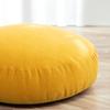 Tela Gruesa Redonda Estilo Japonés para Cojín Tatami de Ventana Saliente, Cojín de Piso de Lino, Cojín de Asiento para Meditación