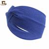 Diadema Cruzada de Algodón Elástico Diadema Deportiva para Yoga Diadema para Mujer JDF-09A