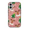Adequado para Iphone17 Rena de Natal Homem de Gengibre Capa de Celular Capa de Celular de Natal
