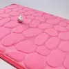 Directo del fabricante: Alfombra de suelo de forro polar coral con relieve de guijarros para baño y inodoro, absorbente de agua y antideslizante, juego de dos piezas para inodoro
