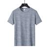 Camuflagem Fitness Roupas Masculinas e Femininas Verão Ao Ar Livre Gelo Seda Respirável Solto Esportes Manga Curta Gola Redonda Secagem Rápida Camiseta Top