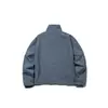 Ropa Vintage 2025 Otoño Nueva Tendencia Estilo Japonés Marca Diseño de Cremallera Bordado Simple Cuello Alto Holgada Chaqueta de Trabajo
