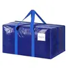 Bolsas de PP Personalizadas para Mudanzas Bolsas para Guardar Colchas Gran Capacidad Ropa Bolsas Organizadoras de Colchas de Algodón Impermeables Portátiles Caja de Almacenamiento Tejida