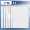 Carpeta con broche giratorio A4, porta-documentos transparente, carpeta para guardar exámenes de estudiante, organizador de archivos de contratos de oficina