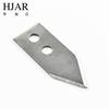 Cuchillo para alfombras de acero inoxidable cuchillo para abrir cajas abierto en triángulo hoja con forma especial hoja manual para abrir cartas