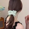 Estilo Retrô Francês Ballet Laço Pérola Prendedor de Cabelo Feminino High-End Coreano Cetim Faixa de Cabeça Novos Acessórios de Cabelo