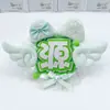 Etiquetas de Nombre de Apoyo a Celebridades con Letras Reflectantes, Productos Terminados de Tela No Tejida, Llaveros Autodiseñados DIY, Colgantes de Apoyo, Adornos Decorativos