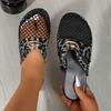 Estilo Novo Transfronteiriço Mary Jane Malha Respirável Bico Fechado Malha Respirável Planos Sapatos de Rede Bico Fechado Slip-Ons Atacado em Estoque