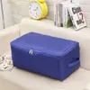 Bolsa de Almacenamiento para Colchas Portátil Engrosada Impermeable Tela Oxford Plegable Armario Almacenamiento Bolsa Organizadora Color Sólido a Prueba de Humedad Bolsa para Colchas