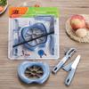 Artefacto para cortar manzanas de acero inoxidable 304, cortador de frutas, cortador de frutas de gran tamaño, cortador de rebanadas, cortador de núcleo