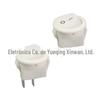 KCD11 superior redondo inferior branco 2 pernas 2 engrenagens furo 15mm branco duas pernas duas engrenagens rodada interruptor balancim de energia