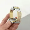 Adecuado para Correa de Reloj de Cuero Brillante Esmaltado para Apple S12 Manzana s1098765Se Pulsera Moda para Mujer