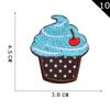 Etiqueta de Bordado Computarizado Yuanda Parche Bordado de Pastel Gourmet Venta Caliente Transfronteriza Accesorios de Ropa Parche DIY Parche de Tela Decorativo