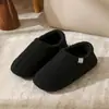 Venta Caliente Transfronteriza Europea y Americana Invierno Suela Suave Tacón Completo Algodón Hombres y Mujeres Silenciosas de Interior Zapatillas de Algodón Amazon Espuma de Memoria