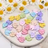 Aleación Crisantemo Margarita Pequeña Pulsera Pintada de Colores Materiales para Cadena de Teléfono DIY Cuentas Sueltas Accesorios Colgantes Accesorios de Joyería