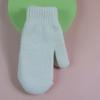 Guantes Gruesos Cálidos de Otoño e Invierno de Lana Lana Doble capa con forro polar A prueba de frío para Mujer Manopla envolvente Guantes para Hombre