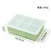 Forma de Gelo de Silicone Transfronteiriça Verão DIY Fabricação de Gelo Molde de Tiras de Gelo Doméstico Fácil de Desenformar Cubo de Gelo Molde de Bola de Gelo Atacado