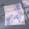Set de papel de carta y sobres de mariposas vintage, alto valor estético, estilo ins, adecuado para estudiantes de primaria, sensación sofisticada, papel de carta en blanco para cartas de amor escritas a mano