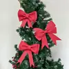 Decoraciones navideñas de EVA de moda con forma de lazo grande, adecuadas para bodas, celebraciones navideñas y lugares de eventos festivos; adornos con forma de lazo