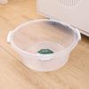 Lavabo Binaural Transparente Lavabo de Plástico Engrosado Ensanchado Lavabo para Lavar Verduras de Cocina Lavabo para el Hogar Lavabo para Lavarse la Cara y Lavar Ropa de Dormitorio de Estudiantes