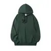 Nueva sudadera con capucha de felpa 100% algodón, tamaño extragrande para hombre, streetwear casual y versátil, corte holgado, personalizable