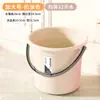 Balde de Armazenamento de Água de Grande Capacidade com Tampa, Balde de Plástico Espessado para Uso Doméstico, Conjunto de Baldes para Dormitório Estudantil, Balde para Imersão dos Pés e Lavanderia