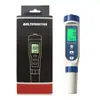 Pluma de prueba de calidad del agua 5 en 1, medidor TDS/pH, medidor de salinidad, en stock transfronterizo, medición de temperatura, pluma de monitoreo de calidad del agua multifuncional